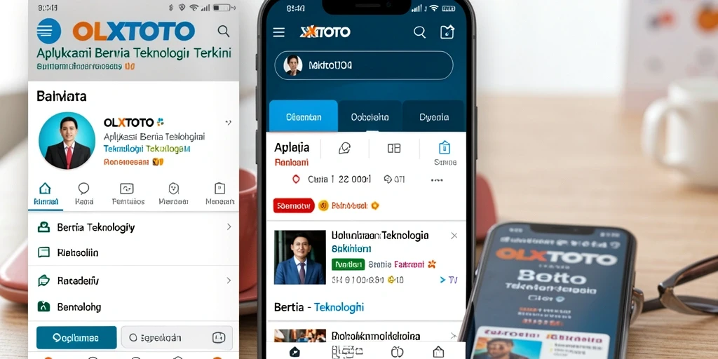 Antarmuka utama OLXTOTO menampilkan berita terbaru secara menarik.