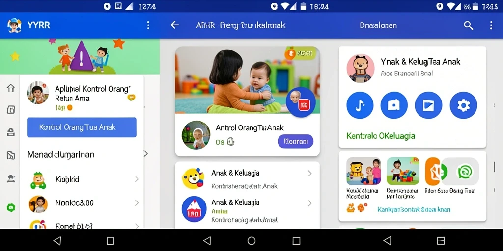 Antarmuka aplikasi YYRR yang ramah pengguna dan fungsional.