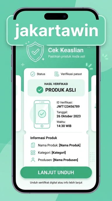 Tampilan kanal resmi jakartawin